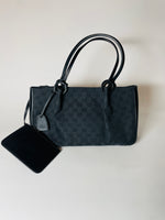 Vintage Gucci Bag Monogram Black