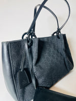 Vintage Gucci Bag Monogram Black