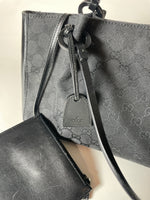 Vintage Gucci Bag Monogram Black