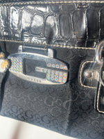 Vintage Guess Bag Black Monogram