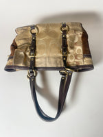 Vintag Coach Bag Monogram Patchwork