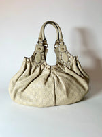 Gucci Leather Bag Hobo Monogram