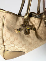 Vintage Gucci Tote Bag Monogram