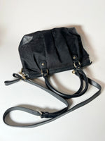Vintag Gucci Bag Black Canvas