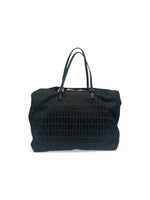 Fendi Zucchino Canvas Tote Bag Vintage - Maison Suneve