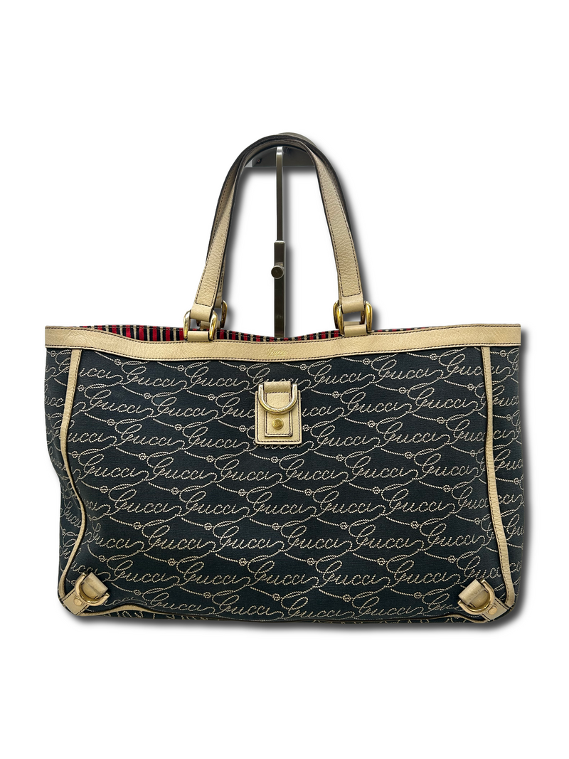Gucci Abbey D-Ring Tote Bag Vintage - Maison Suneve