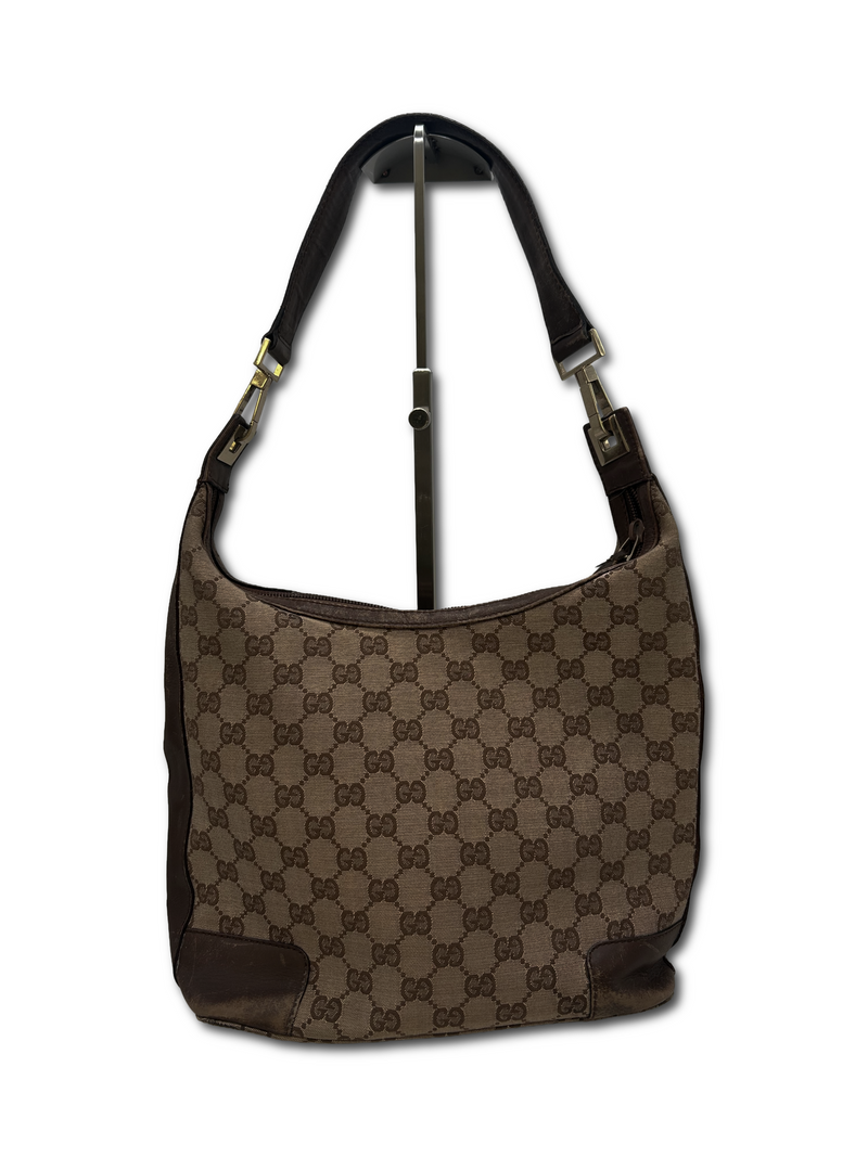 Gucci GG Canvas Hobo Bag Vintage - Maison Suneve
